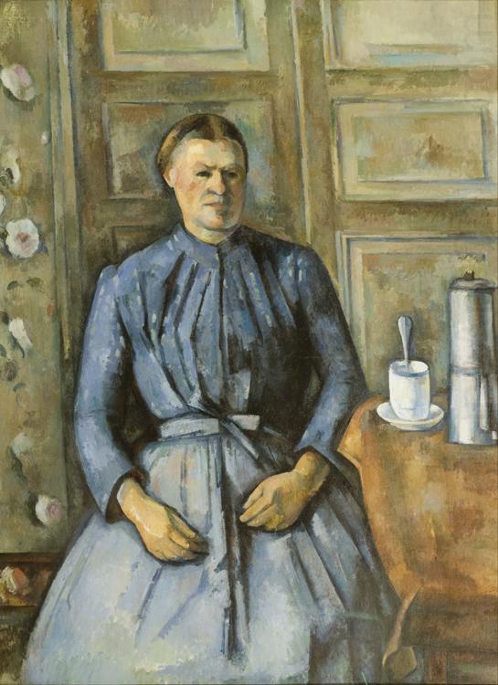 Paul Cezanne Woman with Coffee Pot (mk09) china oil painting image